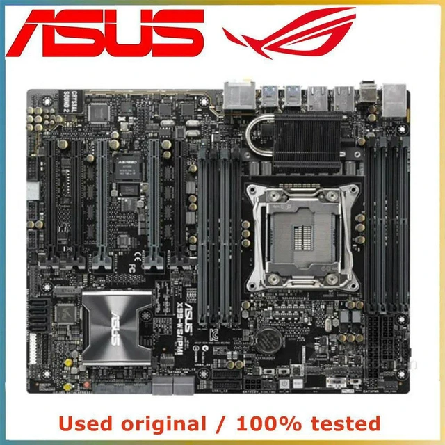 Main image of X99-WS/IPMI ATX Desktop Workstation Motherboard, Intel X99 Chipset LGA2011-3 Socket DDR4 Up to 64GB, SATA III & PCI-E3.0 X16 Slot, Fully Tested Working Mainboard for Xeon E5 V3/V4 CPU Workstation Buil