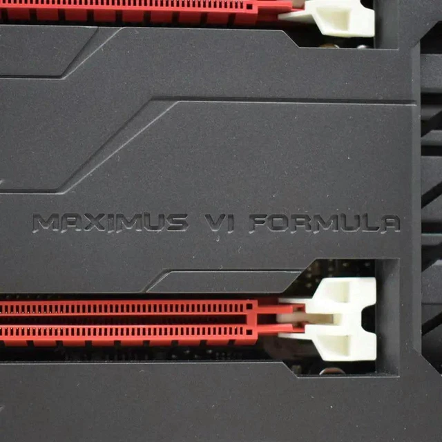 Alt view image 3 of 4 - MAXIMUS VI FORMULA ATX Gaming Motherboard, ROG Series Intel Z87 Chipset LGA1150 Socket, 4 DDR3 RAM Slots, Supports 4th Gen Core i3 i5 i7 CPUs, Onboard Gaming Audio & Rich Expansion, Fully Tested Mainb