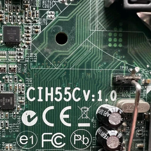 Alt view image 2 of 4 - Desktop Motherboard for H320 PC, Board CIH55Cv H55H-LD Part Number H55-82578DC, Intel H55 Chipset LGA1156 Socket DDR4? No DDR3 Mainboard, Fully Tested Working Mainboard for H320 Desktop Computer Hardw