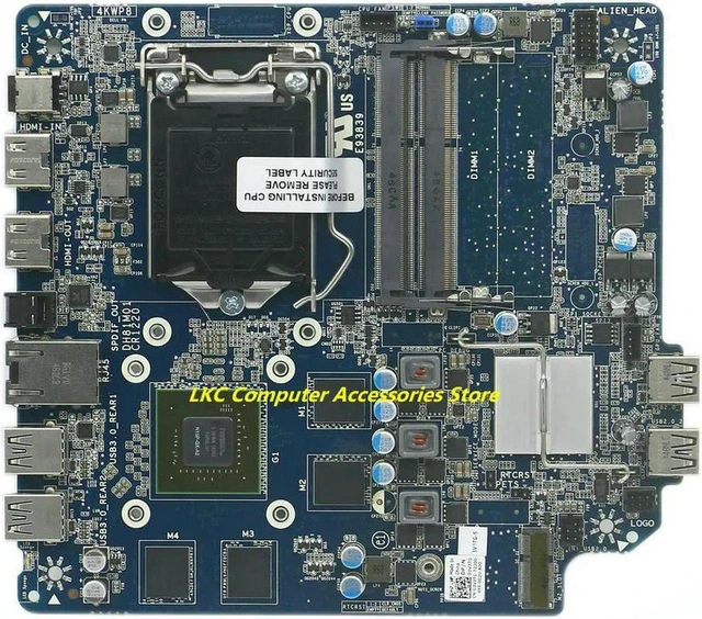 Main image of Desktop Motherboard for Alpha R1 PC, Board DH81M01 Part Number J8H4R 3V3TG 0J8H4R 03V3TG CN-0J8H4R CN-03V3TG, Fully Tested Working Mainboard, Replacement System Board for Alpha R1 Desktop Computer Har