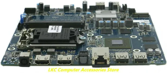 Alt view image 2 of 4 - Desktop Motherboard for Alpha R1 PC, Board DH81M01 Part Number J8H4R 3V3TG 0J8H4R 03V3TG CN-0J8H4R CN-03V3TG, Fully Tested Working Mainboard, Replacement System Board for Alpha R1 Desktop Computer Har