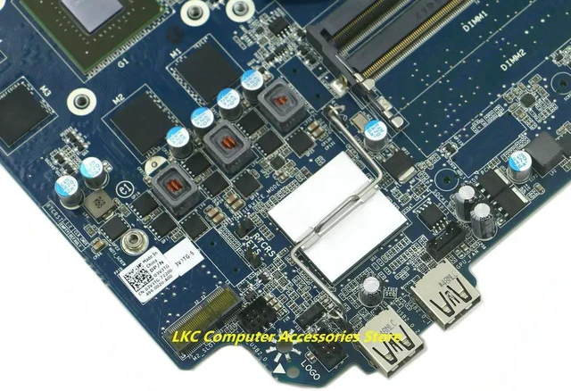 Alt view image 4 of 4 - Desktop Motherboard for Alpha R1 PC, Board DH81M01 Part Number J8H4R 3V3TG 0J8H4R 03V3TG CN-0J8H4R CN-03V3TG, Fully Tested Working Mainboard, Replacement System Board for Alpha R1 Desktop Computer Har