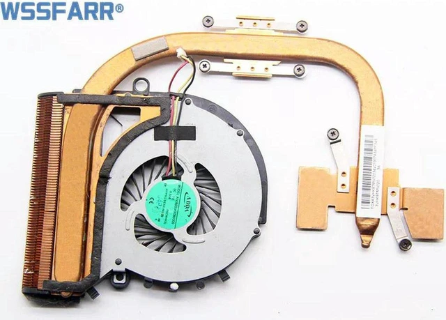 Main image of Laptop CPU Cooling Heatsink Fan Assembly for Vaio SVF152 SVF152A29M Notebook, Part Number 3VHK9TMN020, Replacement CPU Cooler Spare Parts for SVF152 Series Laptop Overheating & Cooling System Damage R