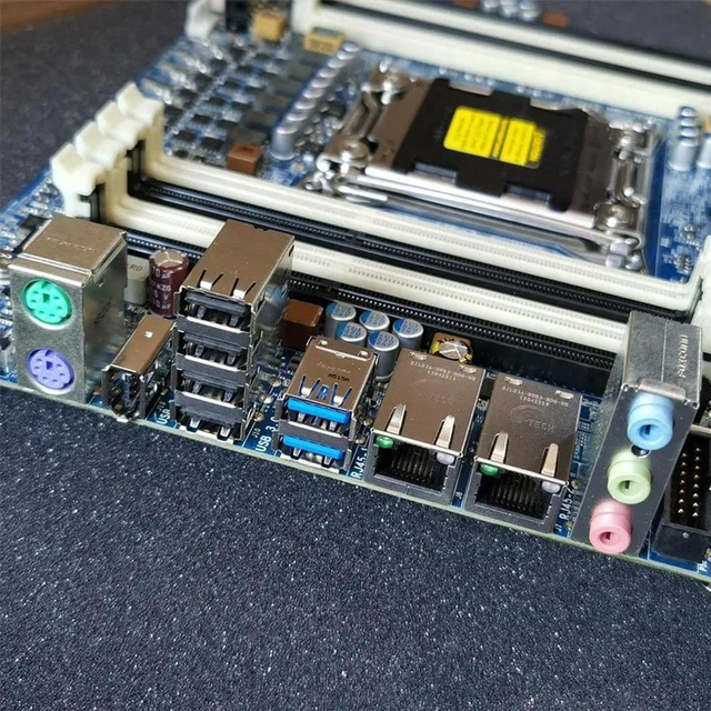 Main image of Desktop Workstation Motherboard for Z620 PC, X79 C602 Chipset Board Part Number 708614-001 618264-003 708614-601, Fully Tested Working Mainboard, Replacement System Board for Z620 Workstation Computer
