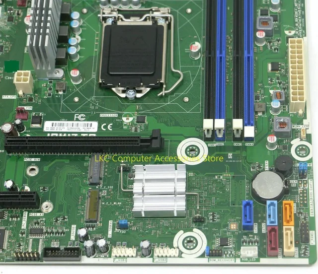 Alt view image 4 of 4 - Desktop Motherboard for ENVY 750 PHOENIX 860 PC, IPM17-TP Z170 LGA1151 Board Part Number 799926-001 799926-601 DDR4, Fully Tested Working Mainboard, Replacement System Board for ENVY 750 Phoenix 860 D