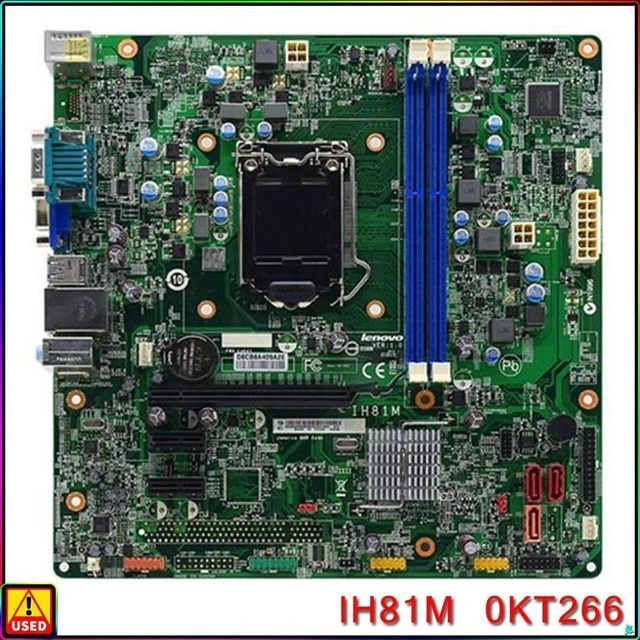 Main image of Working Desktop Motherboard for E73 Apocalypse M4500S M4500T PC, IH81M Board Part Number 0KT266, Fully Tested Working Mainboard, Replacement System Board for E73 M4500S M4500T Desktop Computer Hardwar