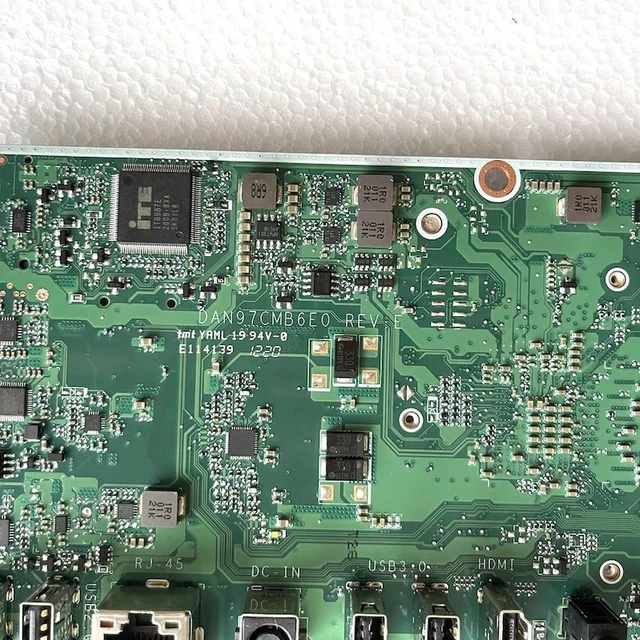 Alt view image 3 of 4 - For HP 22-C 24-F All-in-One Motherboard L03378-001 L03378-601 DAN97CMB6E0 Mainboard, Fully Tested Working AIO Replacement System Board