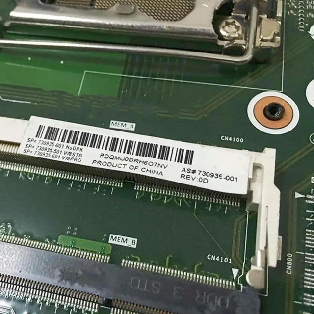 Alt view image 2 of 3 - AIO Motherboard 730935-001 for Pavilion 23 All-in-One Desktop, PN 730935-501 730935-601, LGA1150 DDR3 Mainboard, Fully Tested Working System Board Replacement for All-in-One PC Repair