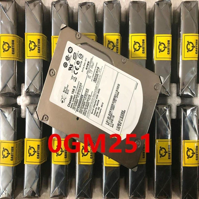 Main image of 300GB 3.5 Inch SAS Enterprise Internal Hard Drive ST3300655SS PN 0GM251 GM251, 15000RPM 64MB Cache Server HDD, Fully Tested Working Hard Disk Replacement for Enterprise Server Storage & Repair