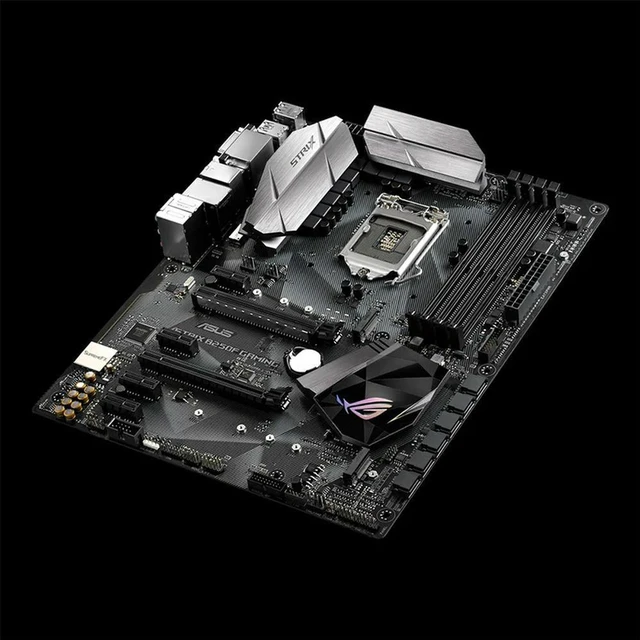 Alt view image 2 of 4 - ROG STRIX B250F GAMING ATX Desktop Motherboard LGA1151 Socket, B250 Chipset, DDR4 Memory, SATA3 & USB3.0 Interfaces, Fully Tested Working Mainboard for Gaming PC Assembly, Upgrade & Repair
