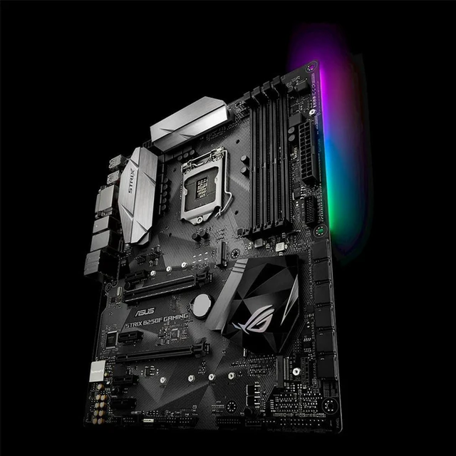 Alt view image 3 of 4 - ROG STRIX B250F GAMING ATX Desktop Motherboard LGA1151 Socket, B250 Chipset, DDR4 Memory, SATA3 & USB3.0 Interfaces, Fully Tested Working Mainboard for Gaming PC Assembly, Upgrade & Repair