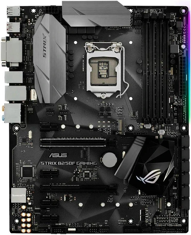 Main image of ROG STRIX B250F GAMING ATX Desktop Motherboard LGA1151 Socket, B250 Chipset, DDR4 Memory, SATA3 & USB3.0 Interfaces, Fully Tested Working Mainboard for Gaming PC Assembly, Upgrade & Repair