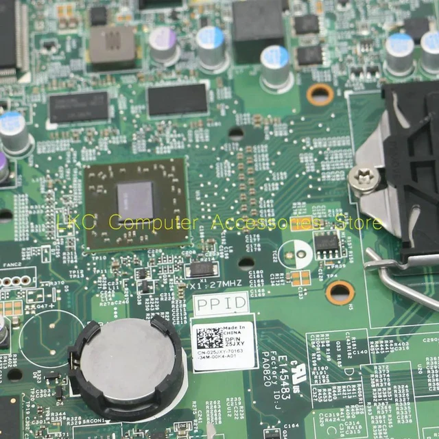 Alt view image 3 of 4 - OptiPlex 3011 AIO All-in-One Motherboard 12064-1 PN 25JXY 025JXY CN-025JXY, 48.3KD01.011 Mainboard, Fully Tested Working System Board Replacement for All-in-One Desktop Repair