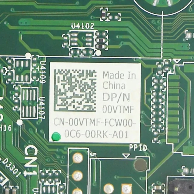 Alt view image 4 of 4 - CN-00VTMF Desktop Motherboard for Optiplex 5080 SFF, PN 00VTMF 0VTMF LGA1151 DDR4 Mainboard, Fully Tested Working System Board Replacement for Small Form Factor Desktop PC Repair & Upgrade