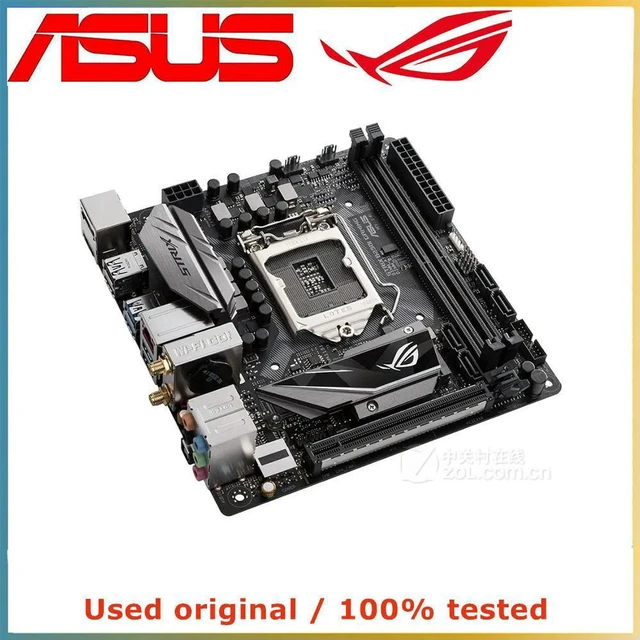 Alt view image 3 of 4 - ROG STRIX B250I GAMING Mini ITX Desktop Motherboard LGA1151 Socket, B250 Chipboard DDR4 RAM Up to 32GB, PCI-E 3.0 X16 Slot Mainboard, Fully Tested Working Mainboard for 6th/7th Gen Intel CPU Small Cha