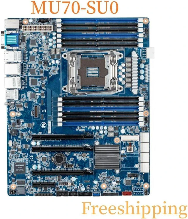 Alt view image 4 of 4 - MU70-SU0 Server Motherboard X99 LGA2011 Socket C612 Chipset Mainboard, Supports DDR4 Memory, Fully Tested Working System Board Replacement for Workstation Server PC Build, Upgrade & Hardware Repair