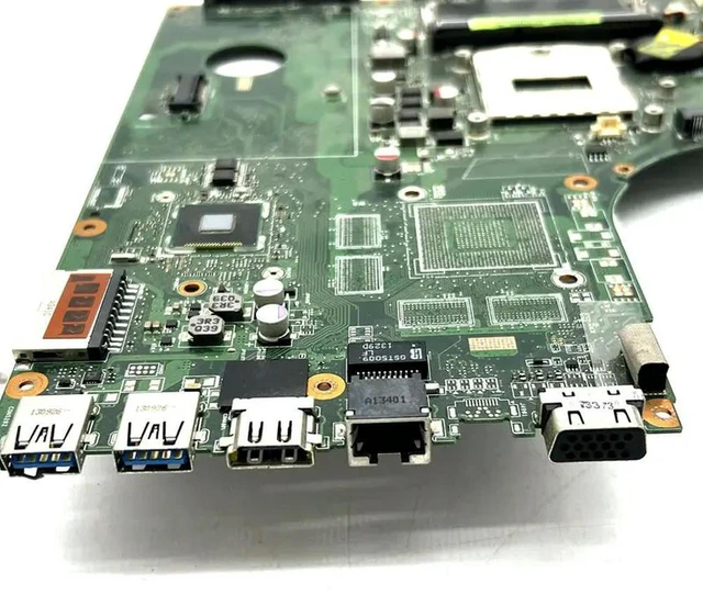 Alt view image 4 of 4 - PEGATRON K56L Laptop Motherboard C15B REV:2.0 Mainboard, Notebook Mainboard, Fully Tested Working System Board Replacement for PEGATRON K56L Laptop Hardware Repair & System Rebuild