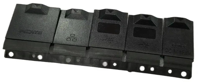Main image of 5pcs Port Dust Covers AC/DC USB HDMI LAN for Panasonic ToughBook CF-31 CF31 Rugged Laptop, Interface Protective Rubber Caps, Fully Inspected Replacement Spare Parts for CF-31 ToughBook Port Dustproof