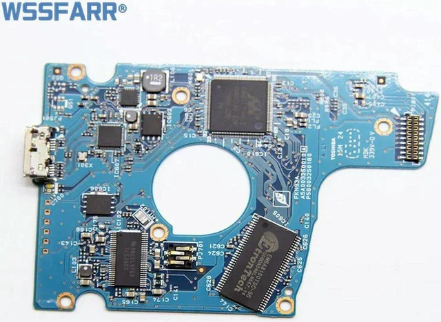 Main image of USB3.0 Mobile Hard Disk PCB Board G003250A for MQ01UBD Series Drive MQ01UBD050 MQ01UBD075 MQ01UBD100, External HDD Controller Circuit Board, Fully Tested Working PCB Replacement for 2.5" Portable Hard
