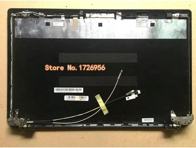 Main image of Silver LCD Back Cover Front A Shell Case With Hinges Repair Parts Kit 13N0-C3A0B01 H000056060 for L50-A Laptop, Screen Rear Housing Assembly, Fully Inspected Chassis Replacement Spare Parts for L50-A