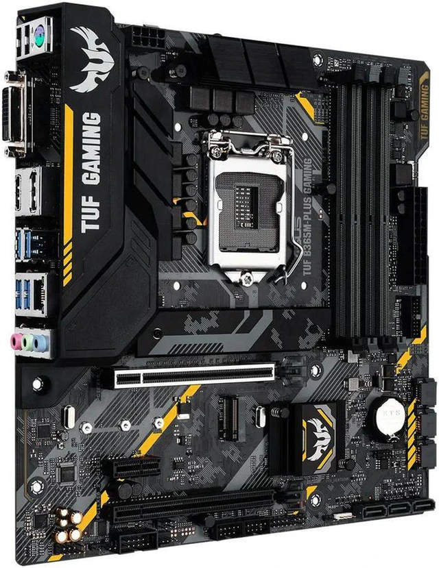 Alt view image 2 of 4 - TUF B365M-PLUS GAMING mATX Desktop Motherboard B365 Chipset LGA1155?No, LGA1151 Socket Supports 8th & 9th Gen Intel Core CPU(8700K 9100F 9400F 9500 9600K 9700K), Fully Tested Working Mainboard Replace