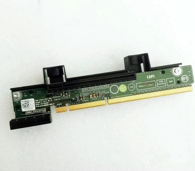 Main image of Riser Board 1 DXX7K 0DXX7K for POWEREDGE R520 Server, Dual Processor Riser Expansion Board, Fully Tested Working Riser Board Replacement for R520 Dual-CPU Hardware Upgrade & Server Hardware Repair