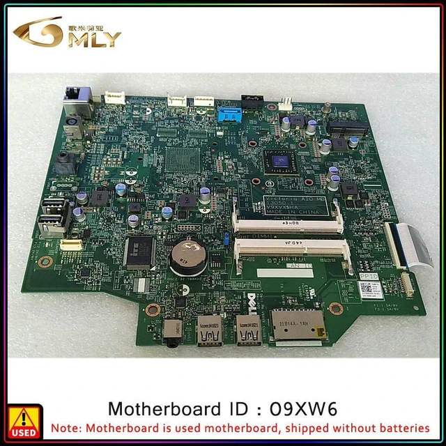 Main image of Inspiron 20 3045 AIO Motherboard 09XW6 009XW6, Dual-Core E1-2500 1.4GHz Integrated CPU Mainboard, Fully Tested Working AIO Board Replacement for Inspiron 20 3045 All-in-One PC Hardware Repair