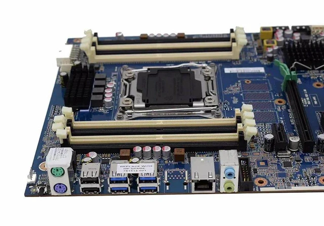 Main image of Z440 Workstation Motherboard LGA2011 Chipset PN 761514-001 761514-601 710324-002, DDR4 Mainboard, Fully Tested Working Mainboard Replacement for Z440 Workstation Xeon CPU Build, Upgrade & Hardware Rep