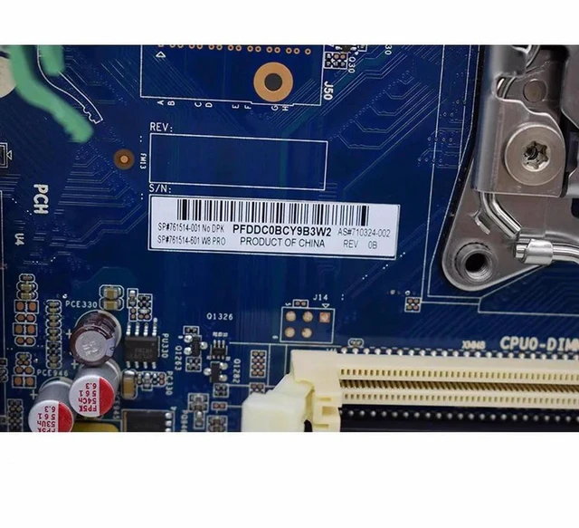 Alt view image 3 of 4 - Z440 Workstation Motherboard LGA2011 Chipset PN 761514-001 761514-601 710324-002, DDR4 Mainboard, Fully Tested Working Mainboard Replacement for Z440 Workstation Xeon CPU Build, Upgrade & Hardware Rep