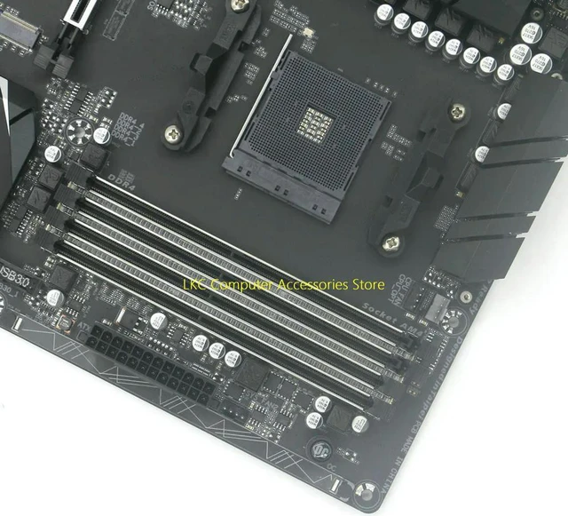 Alt view image 4 of 4 - GA-AX370-Gaming K5 ATX Desktop Motherboard X370 Chipset AM4 Socket DDR4 Up To 64G, Fully Tested Working Mainboard for Gaming PC Build, Upgrade & Hardware Repair