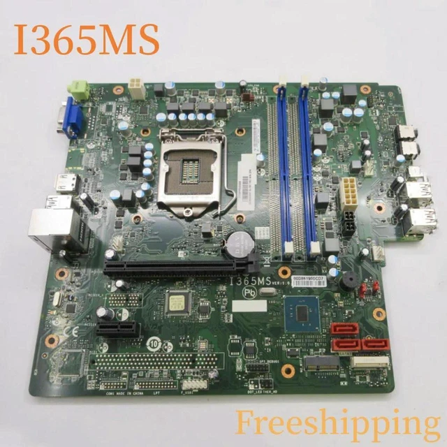 Main image of I365MS Desktop Motherboard for 510Pro-18ICB T510A-15ICK, H365 Chipset DDR4 Mainboard, Fully Tested Working Mainboard Replacement for Desktop PC Build, Upgrade & Hardware Repair