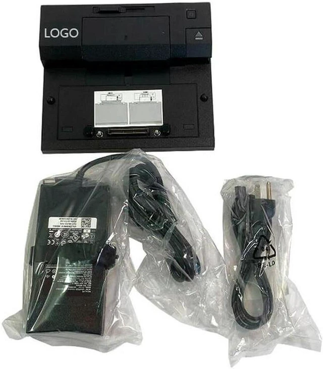 Main image of PR03X Docking Station DVI USB3.0 Port Replicator for Latitude E5270 E7270 E7470 E5550 E7450 Laptop, Docking Port Replicator, Fully Tested Working Docking Station Replacement for Laptop Office Multi-Mo