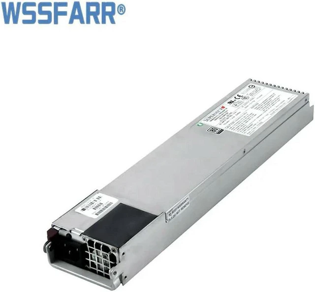 Main image of 1U 920W Redundant Server Power Supply PWS-920P-1R 80 Plus Platinum, Fully Tested Working Replacement PSU for Server Chassis Stable Power Supply & Hardware Troubleshooting