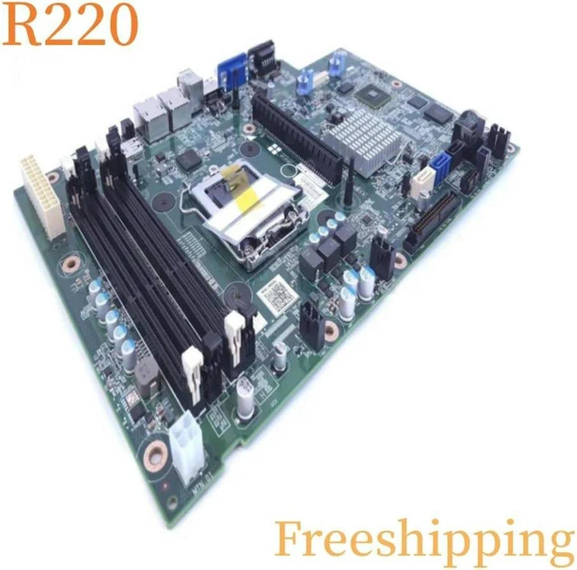 Main image of PowerEdge R220 Server Motherboard CN-0DRXF5 0DRXF5 DRXF5 5Y15N, LGA1155 DDR3 Mainboard, Fully Tested Working Mainboard Replacement for R220 Server PC Hardware Repair & Upgrade