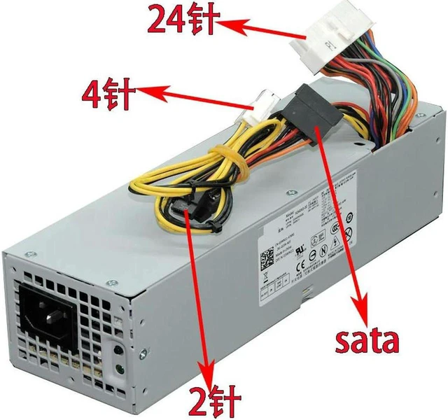 Main image of 240W Desktop Power Supply PSU D240AS-00 AC240ES-00 H240AS-01 H240ES-00 L240ES D240ES-01 for 390 790 990 3010 7010 9010, Fully Tested Working Replacement PSU for Desktop Hardware Repair & Power Trouble