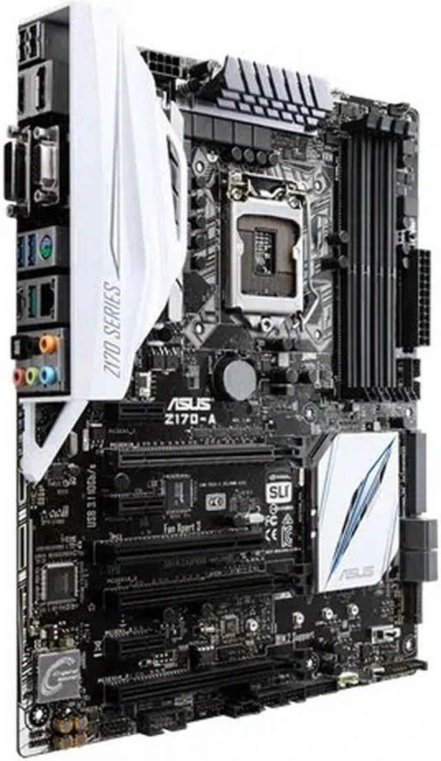 Main image of Z170-A Desktop Motherboard, Z170 Chipset LGA1151 Socket DDR4 ATX Mainboard, Max 64GB RAM, SATA3 & USB3.0, Fully Tested Working System Board for 6th Gen Intel CPUs