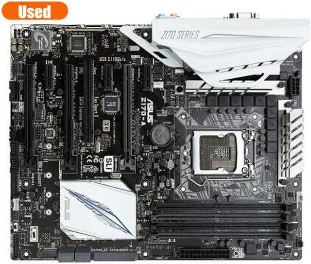 Alt view image 2 of 4 - Z170-A Desktop Motherboard, Z170 Chipset LGA1151 Socket DDR4 ATX Mainboard, Max 64GB RAM, SATA3 & USB3.0, Fully Tested Working System Board for 6th Gen Intel CPUs