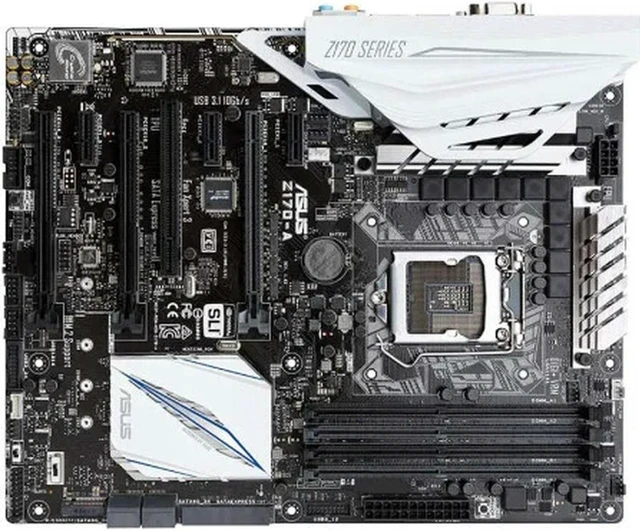 Alt view image 3 of 4 - Z170-A Desktop Motherboard, Z170 Chipset LGA1151 Socket DDR4 ATX Mainboard, Max 64GB RAM, SATA3 & USB3.0, Fully Tested Working System Board for 6th Gen Intel CPUs