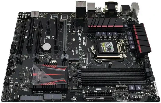 Main image of Z97 PRO GAMER ATX Desktop Motherboard, Z97 Chipset LGA1150 Socket DDR3 Mainboard, Supports i7-4790K i5-4670K CPU, Max 32GB RAM, M.2 SATA3 PCI-E3.0 X16 & 6×USB3.0
