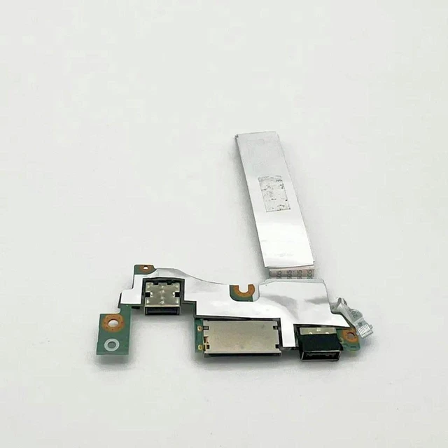 Main image of Laptop USB Card Reader Board with Cable for ThinkBook 14-IIL 14-IML, Part 5C50S25019, Notebook Sub Board, Fully Tested Replacement Spare Part for USB & SD Card Reading