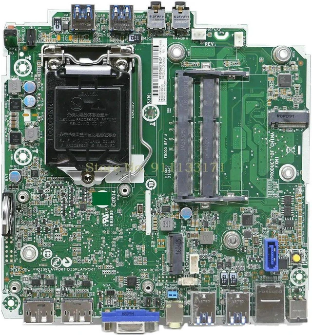 Alt view image 3 of 4 - Desktop Motherboard for ProDesk 600 G1 EliteDesk 800 G1 DM, Part 746219-003 746632-001, LGA1150 DDR4? No DDR3 Mainboard, Fully Tested Working System Board for Mini Desktop PC