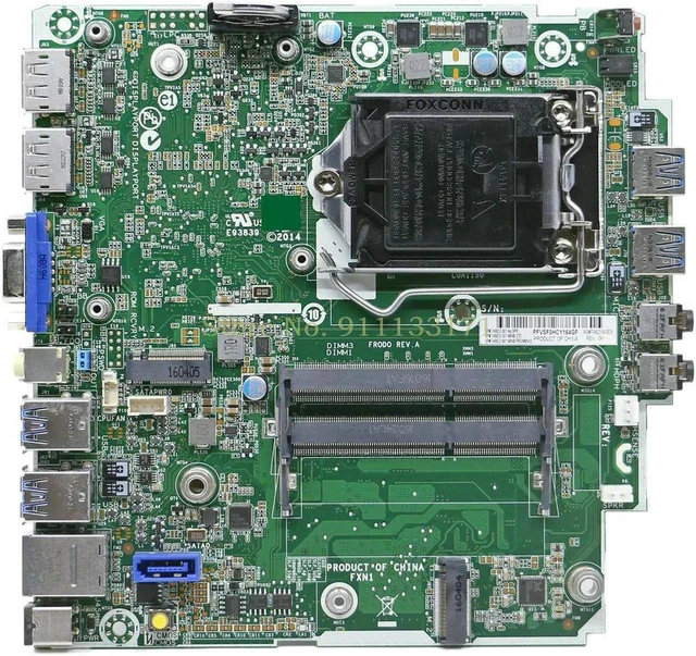 Alt view image 4 of 4 - Desktop Motherboard for ProDesk 600 G1 EliteDesk 800 G1 DM, Part 746219-003 746632-001, LGA1150 DDR4? No DDR3 Mainboard, Fully Tested Working System Board for Mini Desktop PC