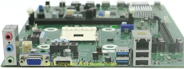 Alt view image 3 of 4 - Desktop Motherboard for Pavilion Gaming TG01 TP01 PC, Part L56021-001 L57088-001 L56021-601, Erica 8643 B550A Chipset Mainboard, Fully Tested Working Replacement System Board