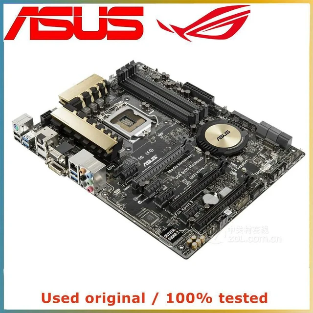 Alt view image 4 of 4 - Z97-PRO ATX Desktop Motherboard, Z97 Chipset LGA1150 Socket DDR3 Mainboard, Supports up to 32GB RAM, SATA III & PCI-E 3.0 X16 Slot, Fully Tested Working System Board