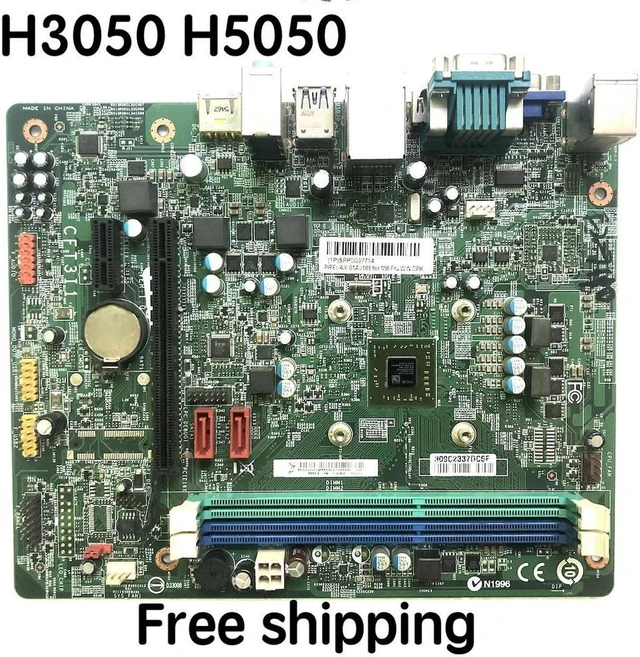 Alt view image 4 of 4 - CFT3I1 Desktop Motherboard for H3050 H5050 G5005 F5005 M3320n PC, Mainboard CFT3I1, Fully Tested Working Replacement System Board for Desktop PC Repair