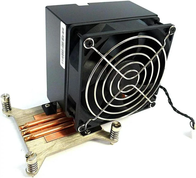 Main image of CPU Cooling Heatsink 5-Pin Fan Assembly for Z420 Z620 Workstation, Part 647287-001, Replacement Heatsink for Workstation CPU Heat Dissipation