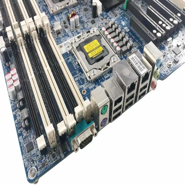 Alt view image 3 of 4 - Desktop Motherboard for Z800 Workstation, Part 576202-001 460838-002 536798-001, LGA1366 Socket DDR3 Mainboard, Fully Tested Working Replacement System Board