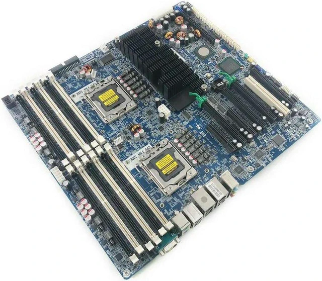 Alt view image 2 of 4 - Desktop Motherboard for Z800 Workstation, Part 576202-001 460838-002 536798-001, LGA1366 Socket DDR3 Mainboard, Fully Tested Working Replacement System Board