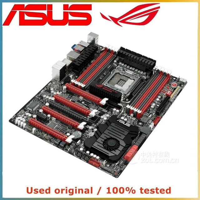 Alt view image 2 of 4 - RAMPAGE IV EXTREME R4E Desktop Motherboard, X79 Chipset LGA2011 Socket DDR3 Mainboard, Max 64GB RAM, SATA III PCI-E 3.0 X16 Slot, Fully Tested Working Replacement System Board