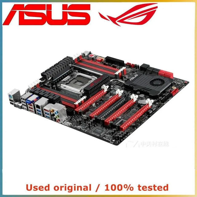 Main image of RAMPAGE IV EXTREME R4E Desktop Motherboard, X79 Chipset LGA2011 Socket DDR3 Mainboard, Max 64GB RAM, SATA III PCI-E 3.0 X16 Slot, Fully Tested Working Replacement System Board